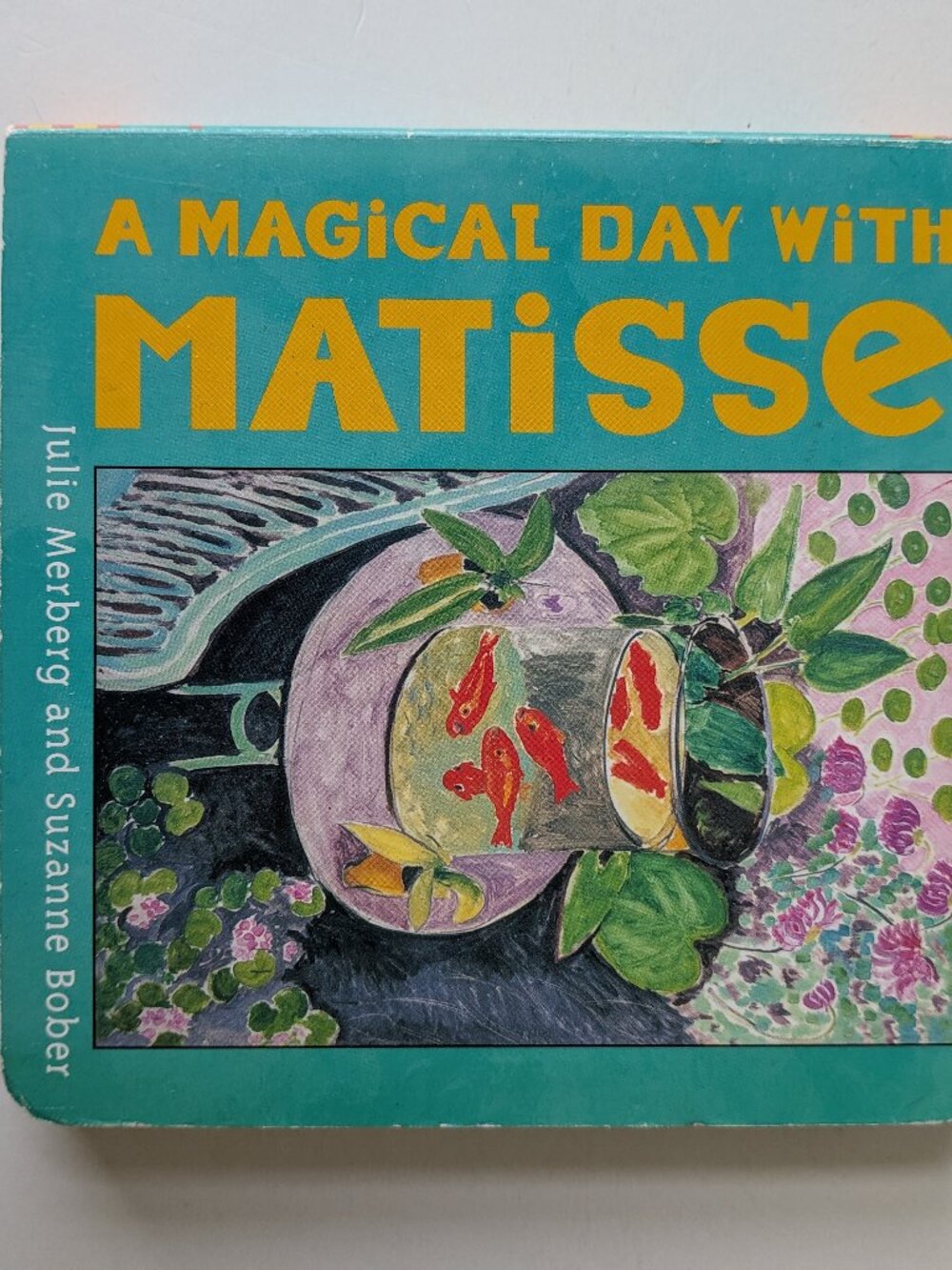 5/$15 Kids Board Book Magical Day with Matisse Toddler Baby 2002 Art Mini Master